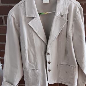 FDJ French dressing Denim jacket XL As Is
